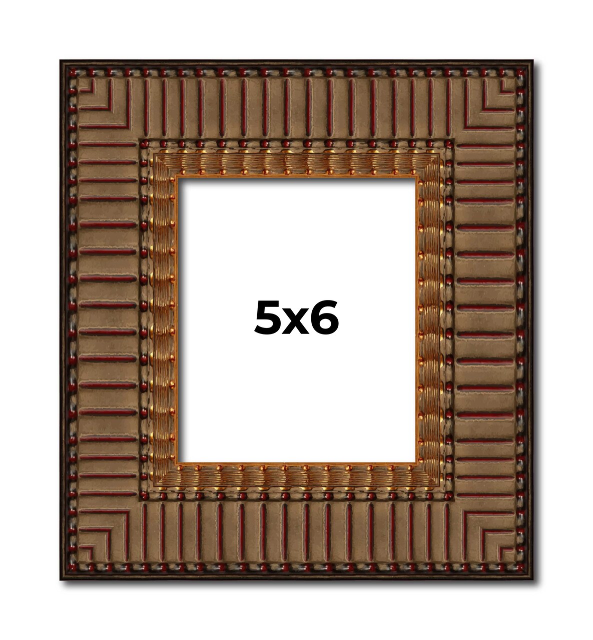 Photo Size Museum Black Picture Frame - UV Acrylic, Foam Board Backing, Hanging Hardware